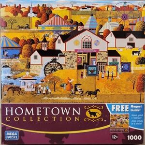 Mega puzzles Hometown collection "ladies of landcaster" 1000 piece puzzel. Fall